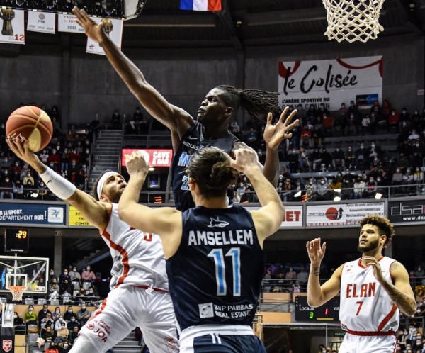 BASKET (Pro B) : Chalon-sur-Saône s'impose sur son parquet face à Antibes 