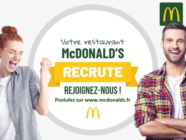 McDonald's Chalon Sud Carrefour recrute une douzaine de personnes 
