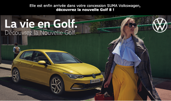 La nouvelle Golf 8 est arrivée.... 