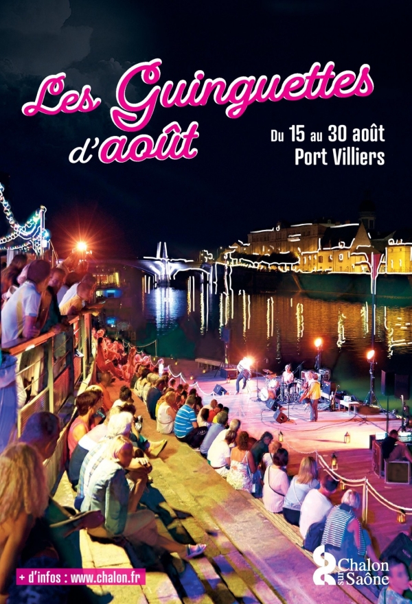 Chalon en mode guinguette revient au Port-Villiers du 15 au 30 août