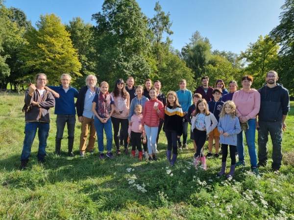  Verger participatif de Mellecey :  inauguration des panneaux de médiation