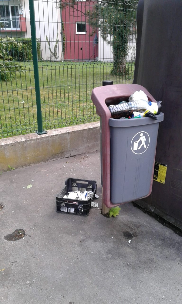 Un panier complet de médicaments sur le bord de route... le coup de gueule d'une fidèle d'info-chalon.com 