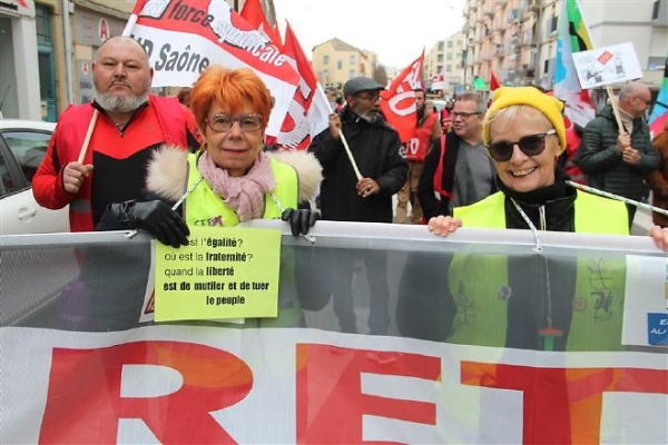 REFORME DES RETRAITES - Des actions annoncées par la CGT à Chalon sur Saône pour les journées de mercredi, jeudi, vendredi... dimanche 