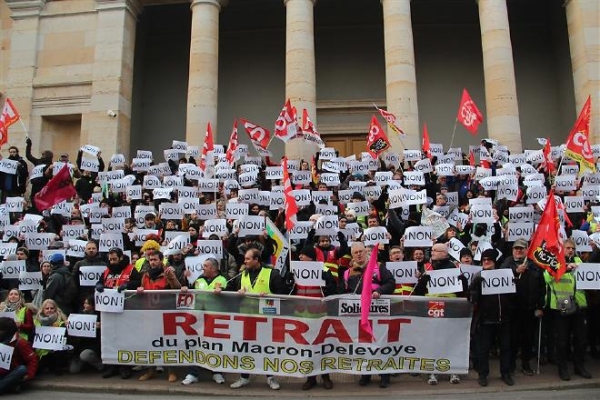 RETRAITES - 4 rassemblements annoncés ce mercredi en Saône et Loire 