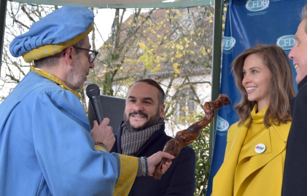 EN IMAGES : Les intronisations avant la vente des vins des Hospices de Beaune