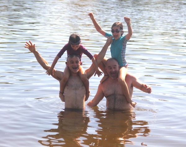 Le lac de Montaubry, toujours fidèle à sa réputation, afin de lutter contre la canicule 