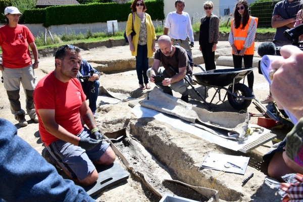 Une nécropole romaine de 1600 ans découverte en plein coeur d'Autun