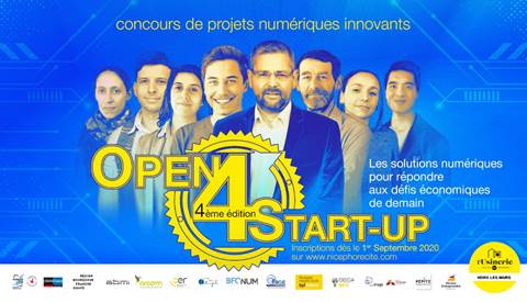 Nicéphore Cité lance la 4ème édition du concours OPEN4START-UP