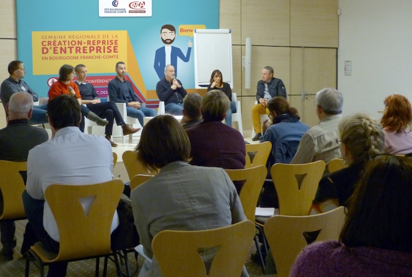 Une participation record à Chalon sur Saône dans le cadre de la semaine régionale de la création-reprise d'entreprise