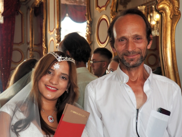 Carnet blanc : Félicitations à Gérard et Sabria !