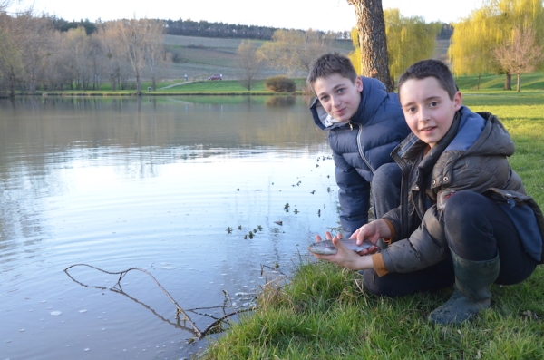 L'ouverture de la pêche  ... c'est maintenant  à Mercurey 