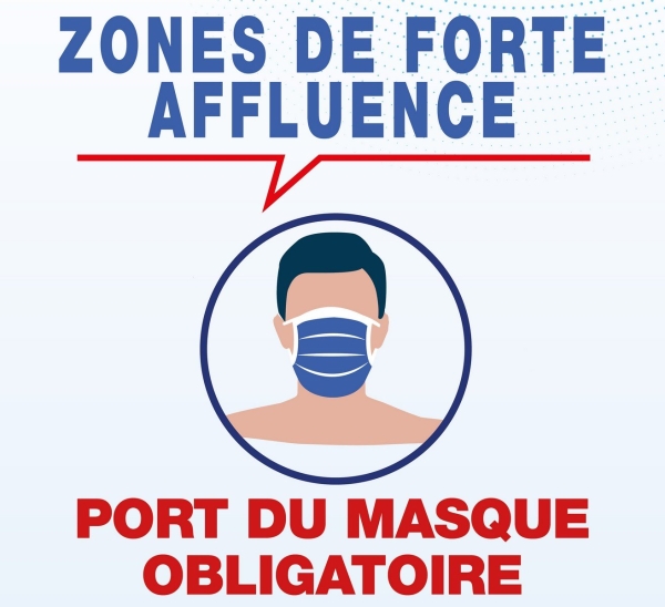 CORONAVIRUS - Port du masque désormais obligatoire au centre-ville de Chalon sur Saône 