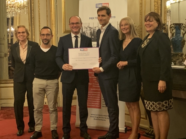 Le Grand Chalon lauréat du Prix TERRITORIA 