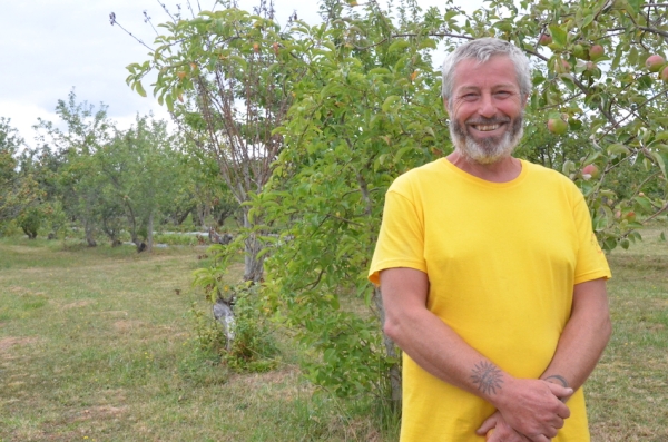 A Farges les Chalon, Tom la Pom'... un vrai amoureux des fruits 