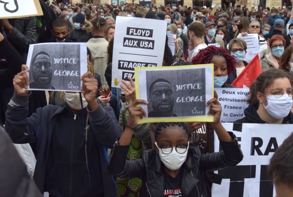Plus d’un millier de personnes rassemblées «contre le racisme et les violences policières» à Dijon 