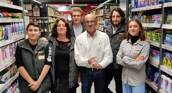 Beau succès populaire pour l'inauguration du nouveau magasin Colruyt de Givry