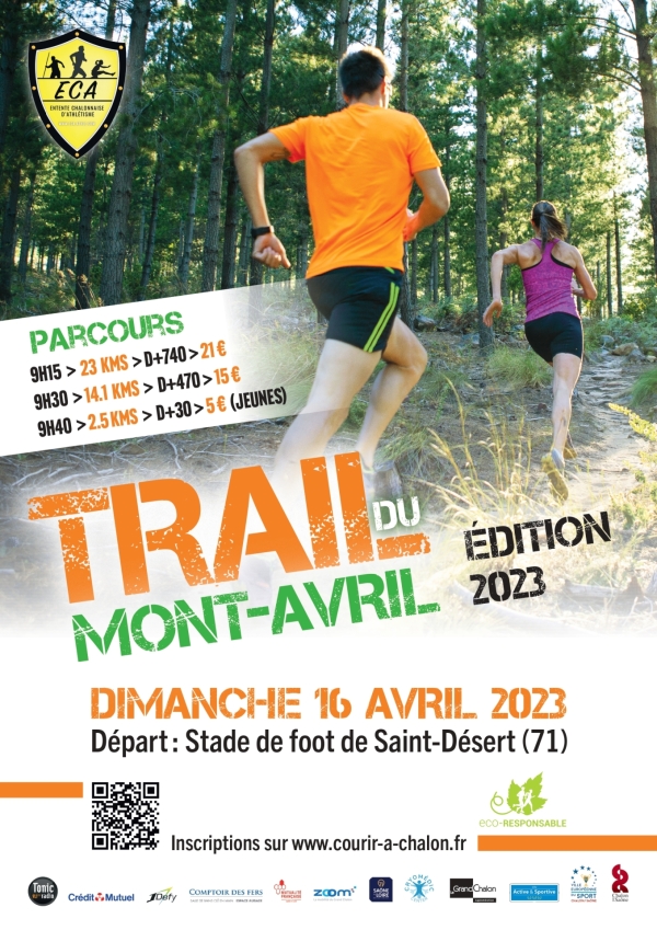 Le Trail du Mont-Avril annoncé pour le 16 avril 