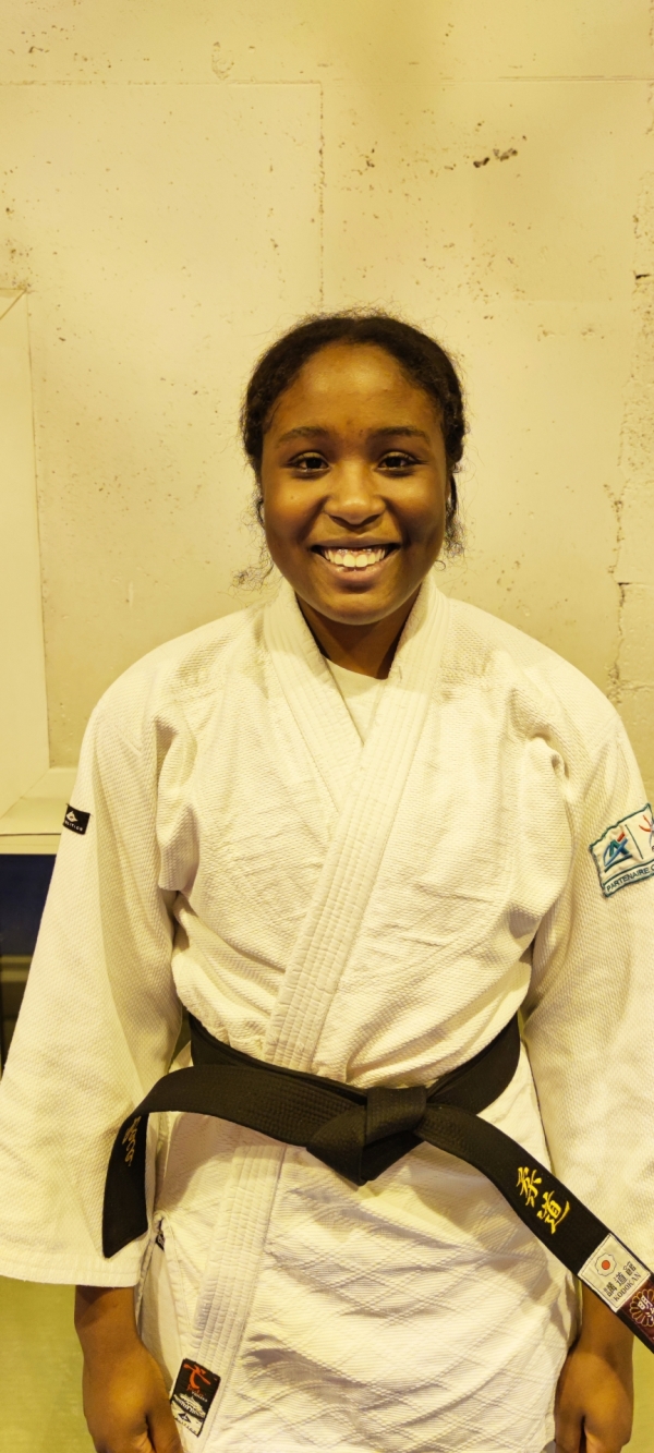 BUDOKAN CHALONNAIS - Emma BORDIN  devient ceinture noire de Judo  