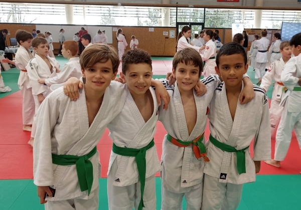 Un championnat de Bourgogne Benjamins réussi pour Judo Club Chalonnais 