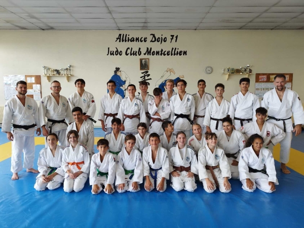 3 Jours de stage pour les Judokas du Budokan Chalonnais 