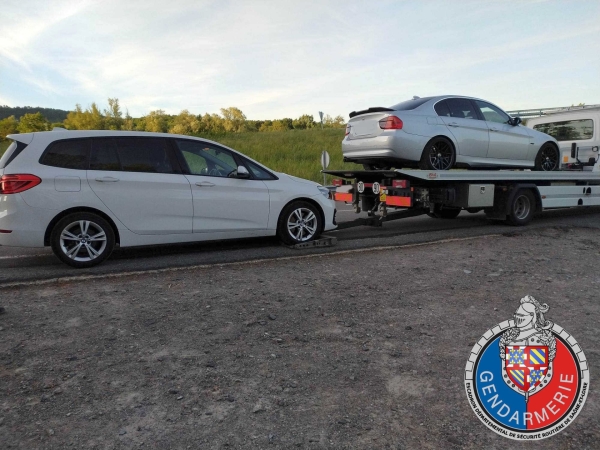 Trois suspensions de permis en Saône et Loire et trois mises en fourrière 