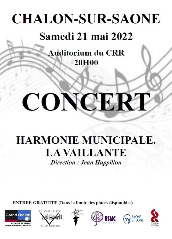 L'Harmonie municipale en concert ce samedi soir 