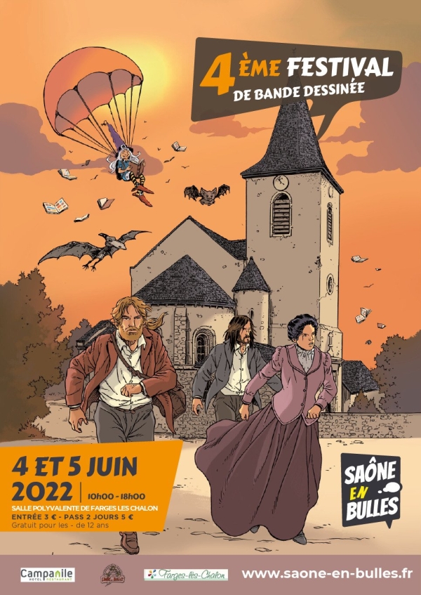 La BD est à l'honneur ce week-end à Farges les Chalon 