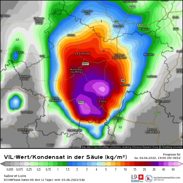 Ca risque de secouer ce soir en Saône et Loire ! 