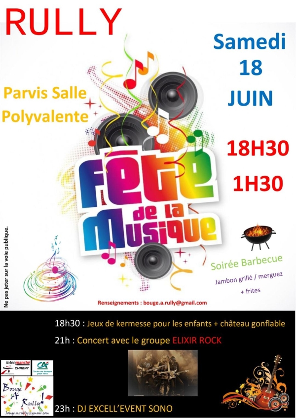 Fête de la musique avant l'heure ce samedi soir à Rully