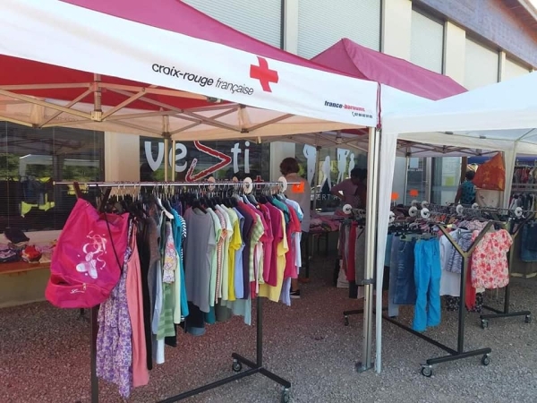 A Ouroux sur Saône, la Vesti'Boutique de la Croix Rouge fait sa braderie 