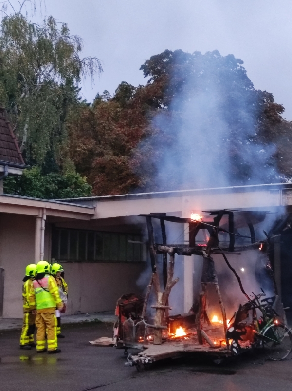 Grosse frayeur aux Charreaux après un incendie