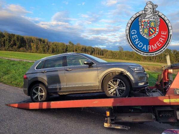 Sur la route départementale de Demigny, le Chalonnais était bien au-dessus des limites de vitesse