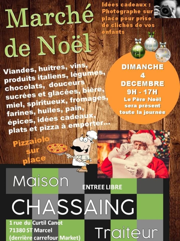 Le marché gourmand de Chassaing Traiteur annoncé ce dimanche 