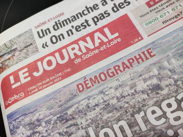 La rédaction du Journal de Saône et Loire à la recherche de locaux... 