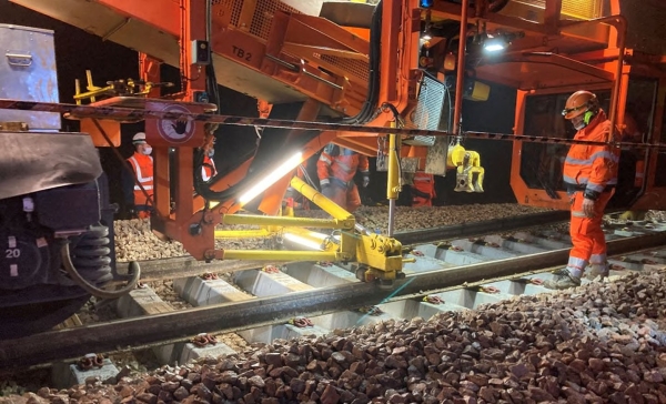 SNCF Réseau poursuit son «chantier colossal» sur la ligne à grande vitesse Paris-Lyon