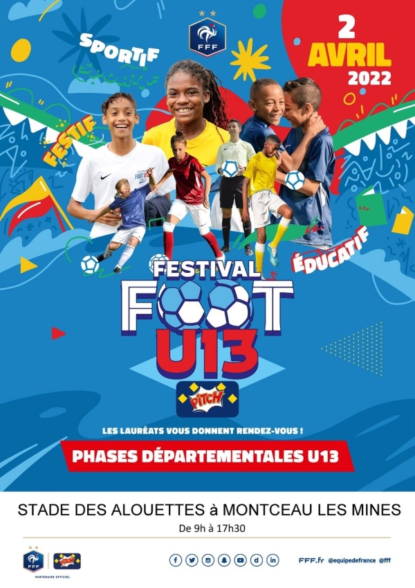 FOOTBALL : La finale départementale U13 Pitch, c’est ce samedi à Montceau-les-Mines