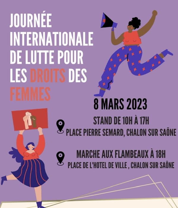 En ce 8 mars à Chalon, la question des droits des femmes plus que jamais d'actualité
