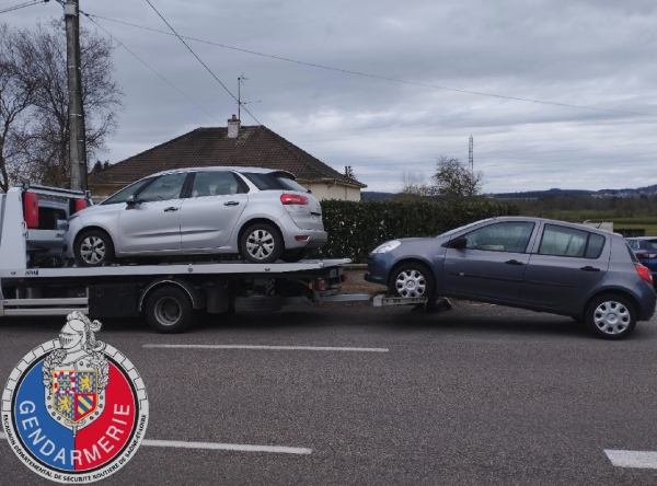 A plus de 140 km/h sur le secteur de Vendenesse sur Arroux 