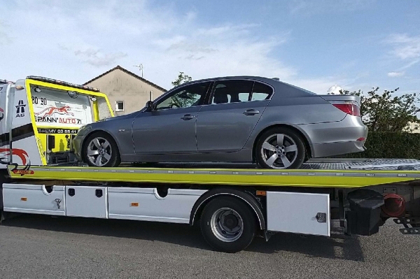 A 138 km/h à Ouroux sur Saône au volant de sa BM