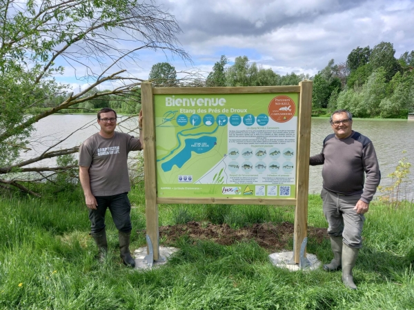 Etang des près de Droux, la Gaule Chalonnaise rappelle les bonnes pratiques de pêche aux carnassiers