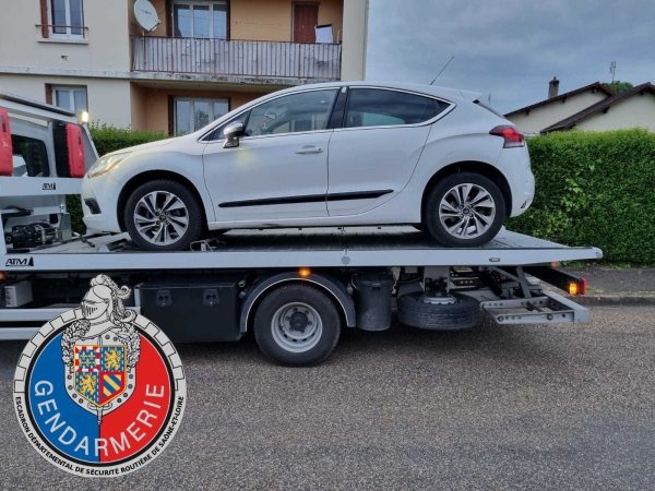Un Autunois contrôlé à 144 km/h au volant de sa Citroën