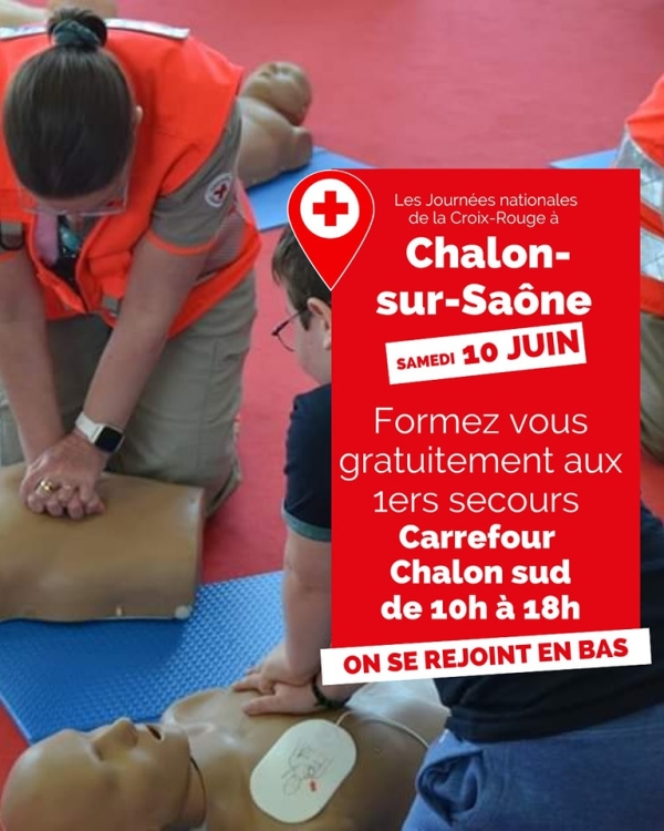 Formez-vous gratuitement aux gestes de premiers secours ce samedi à Chalon 