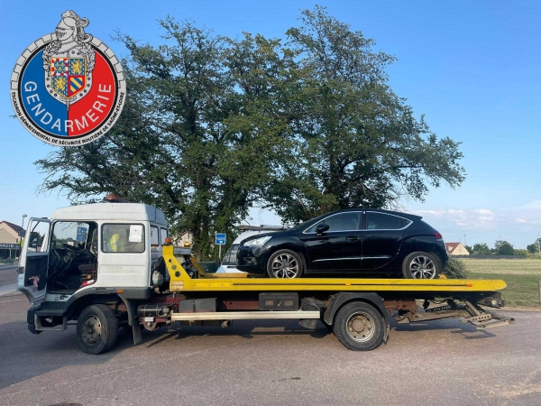 Permis de conduire suspendu pour un Côte d'Orien contrôlé à 140 km/h à Demigny 