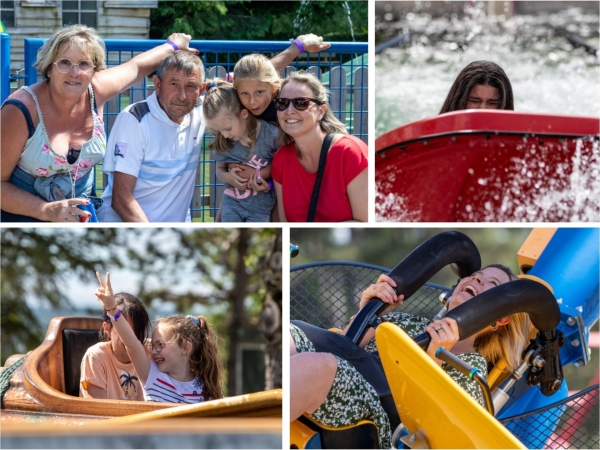 Encore beaucoup de monde au Parc des Combes pour ce week-end de l'Ascension