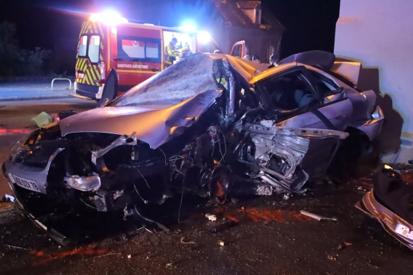 Deux blessés graves dans une voiture qui a percuté la porte d’Arroux à Autun