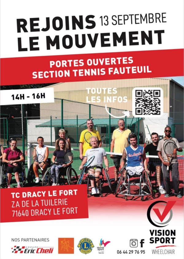 La section Tennis Fauteuil ouvre ses portes 