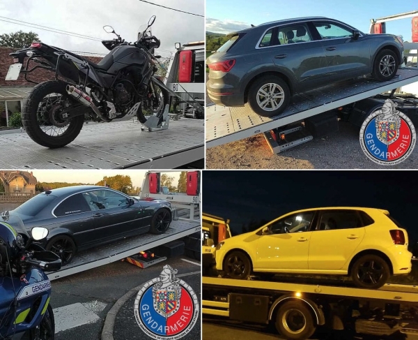 Des rétentions de permis en pagaille ce week-end sur les routes de Saône et Loire 