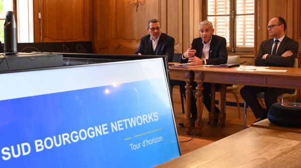 Fibre optique : Le Grand Chalon et la Communauté Urbaine Le Creusot – Montceau unis pour lancer «Sud Bourgogne Networks»