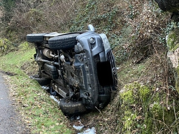  Un mort après une sortie de route dans les gorges de La Canche