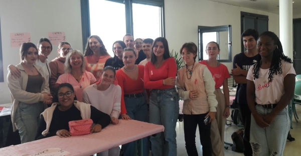 Le retour d’Octobre rose au lycée Mathias